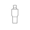 Abutment rovný 4,1/5 mm 1 ks