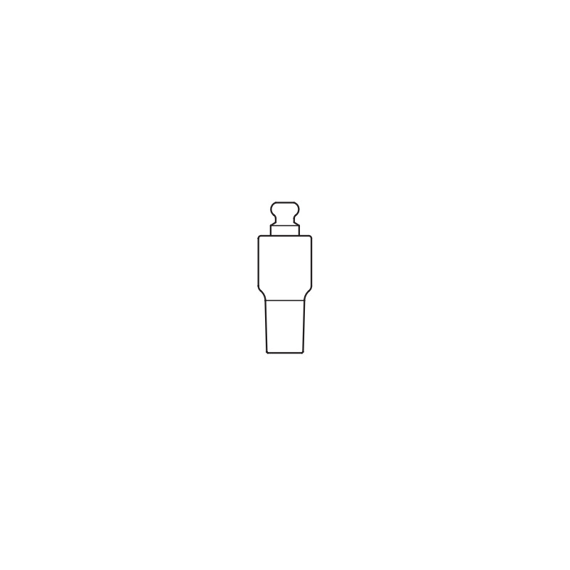 Abutment rovný 4,1/5 mm 1 ks