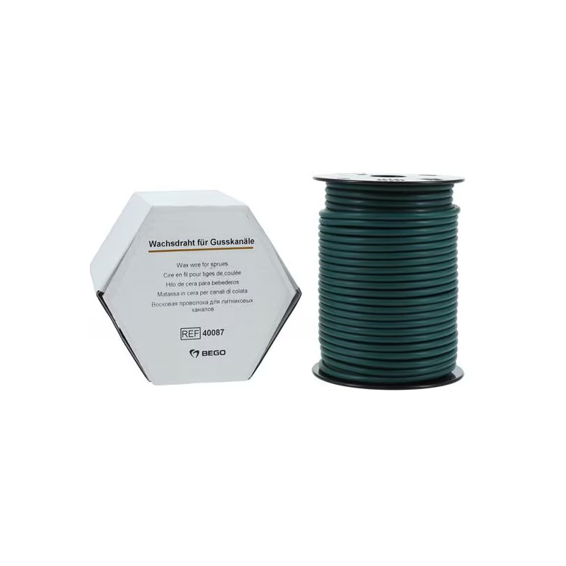 Voskový drát v roli zelený 3,5mm 250g