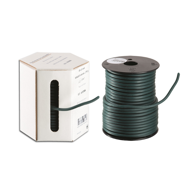 Voskový drát v roli zelený 4,0mm 250g