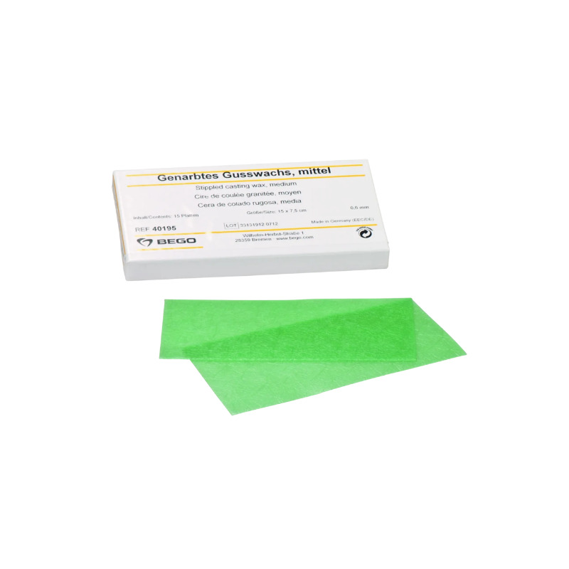 Vosk fóliový licí rastrovaný střední 0,60mm