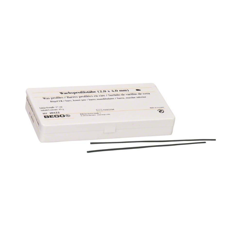 Voskové dráty profilované spodní čelist 2,0x4,0mm 85g