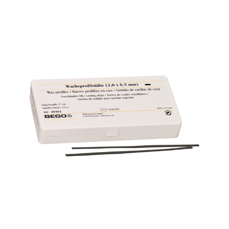 Voskové dráty profilované horní čelist 2,0x6,5mm 125g