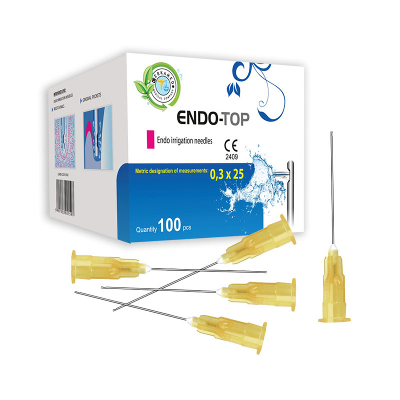 Endo-Top výplachové jehly 03x25mm, 100ks