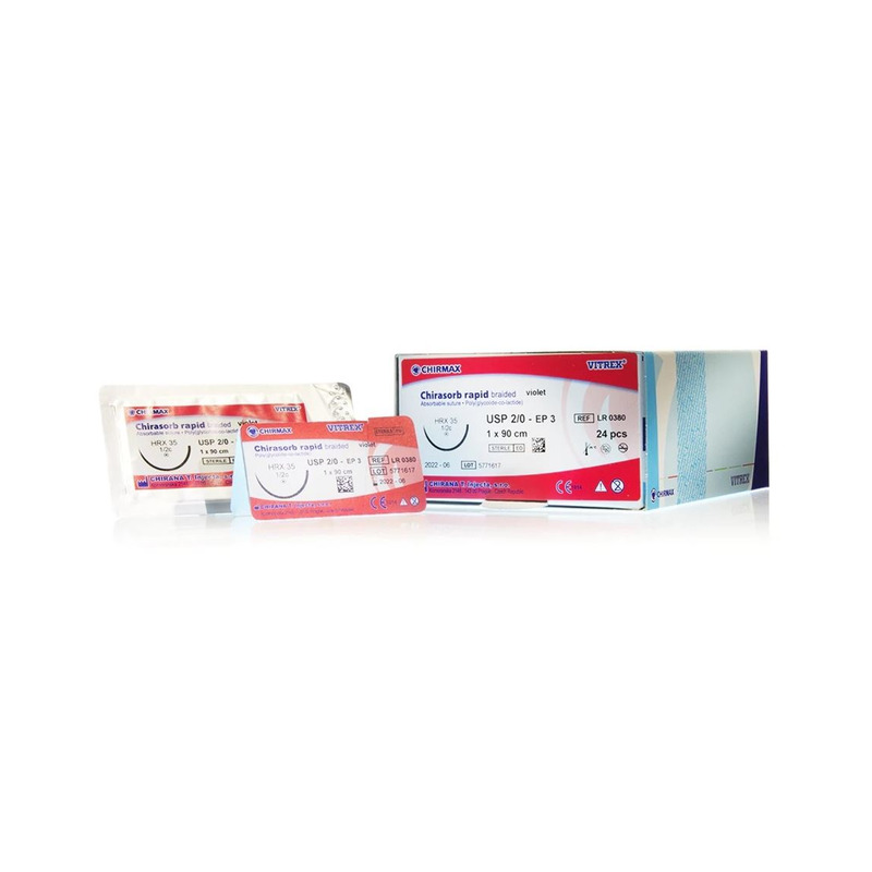CHIRASORB rapid violet 1,5EP, USP4/0, 0,75 m