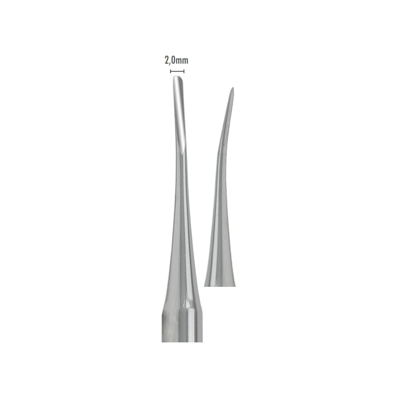 Luxátor zakřivený 2mm LS-Passion