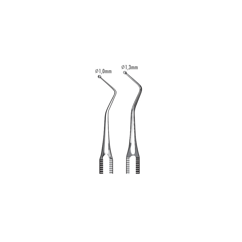 Cpátko kuličkové oboustranné 1.0 mm/1.3 mm  tmavě modrá