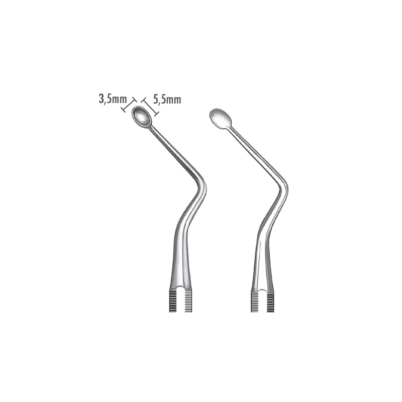 Exkochleační lžičky 3,5 mm