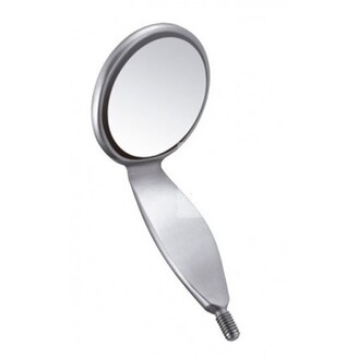 Zrcátko rhodiové ploché OneSide prům. 22mm (6ks/bal)