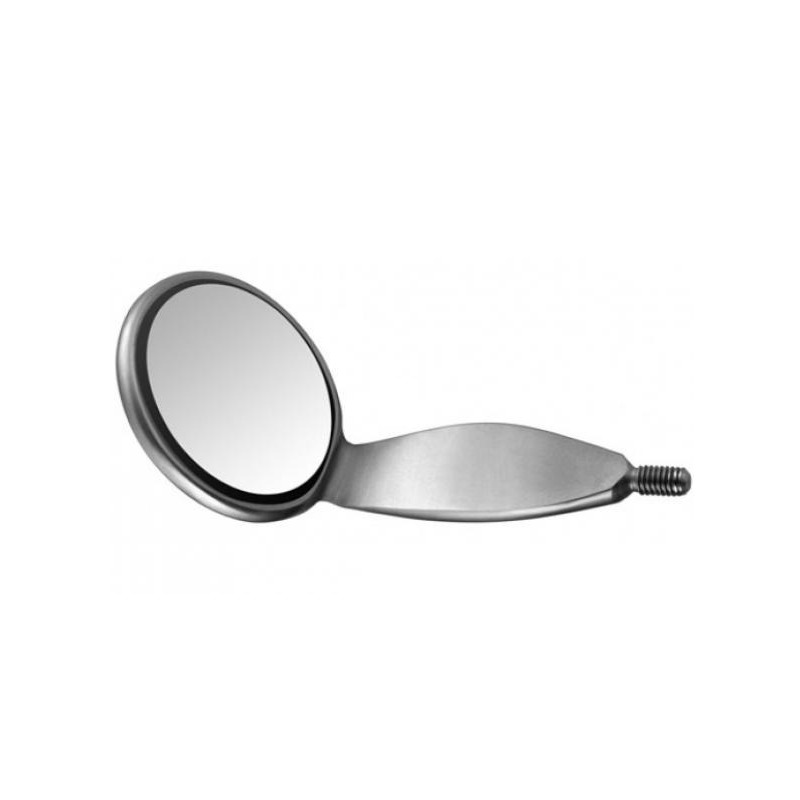 Zrcátko rhodiové ploché OneSide prům. 22mm (6ks/bal)