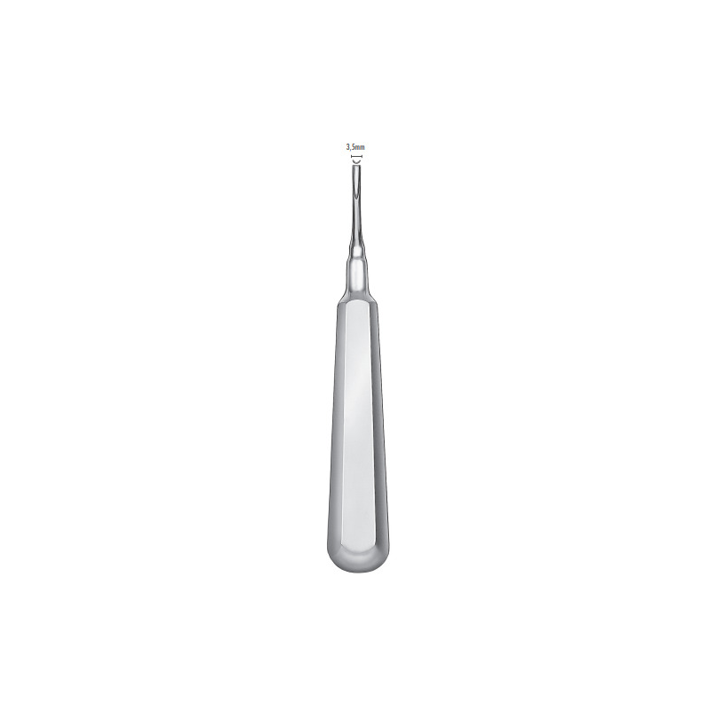 Kořenová páka Coupland 3,5 mm rovná