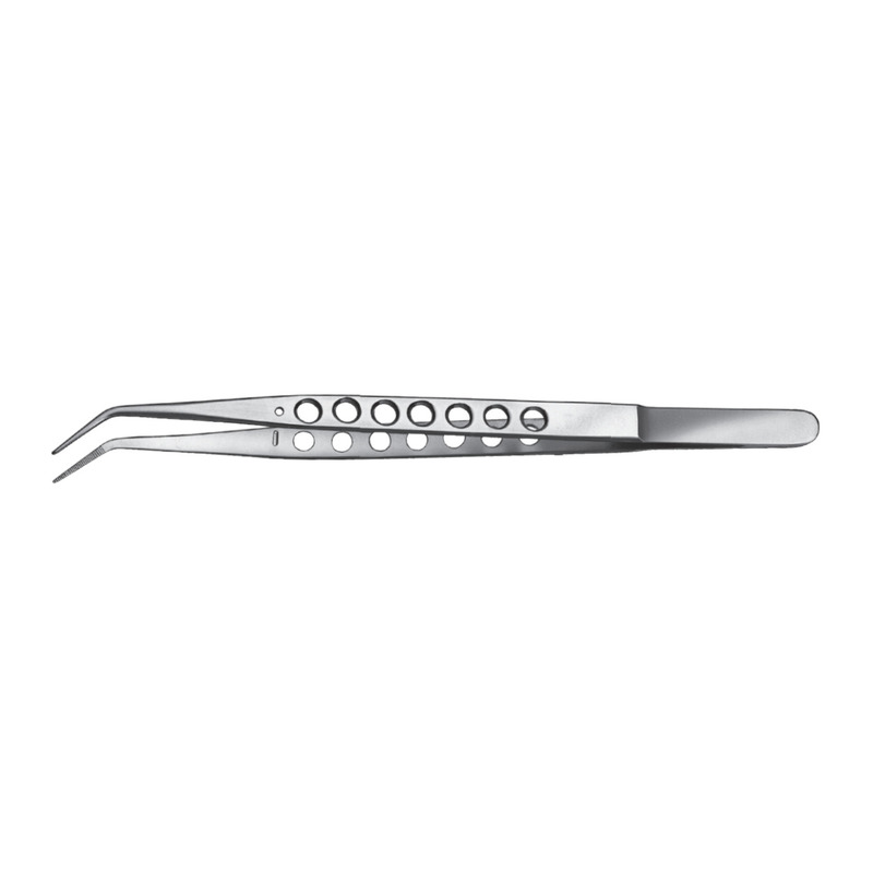 Pinzeta College Ergoform AS zahnutá vroubkovaná 16 cm (6 ks/bal)