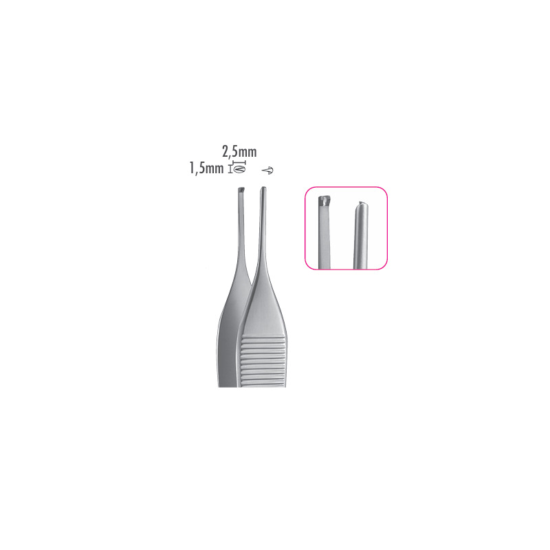Pinzeta Adson TC 15cm