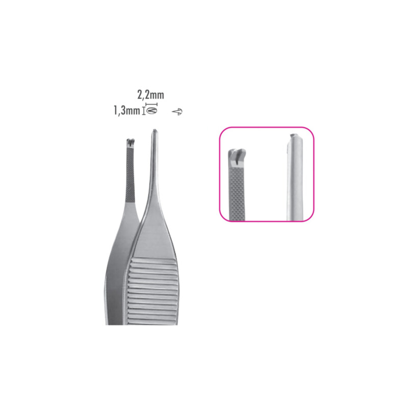Mikro pinzeta rovná 0,8 mm