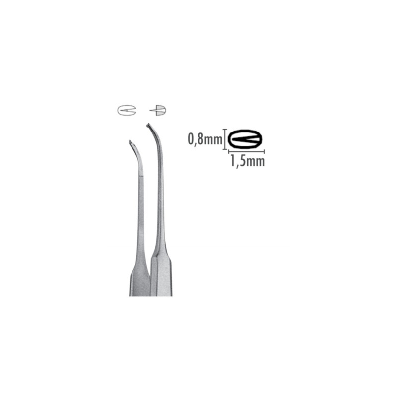 Pinzeta tkáňová Semken 15cm