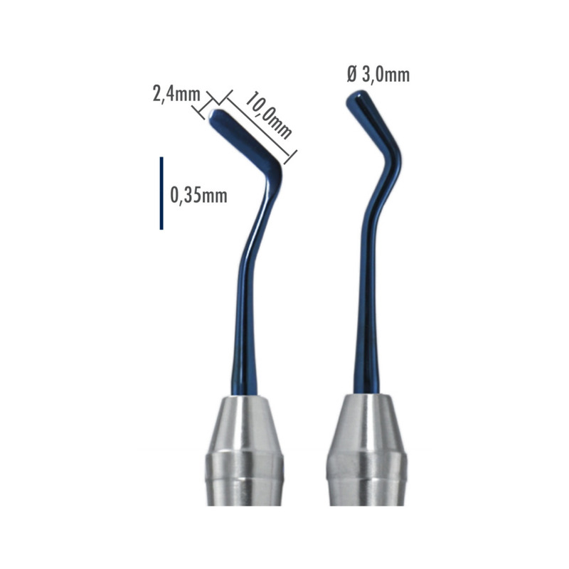 Hladítko s cpátkem LiquidSteel pro bulkfilové materiály oboustranné