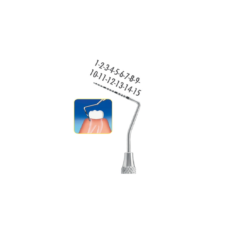 Parodontologická sonda LiquidSteel 74/CP15