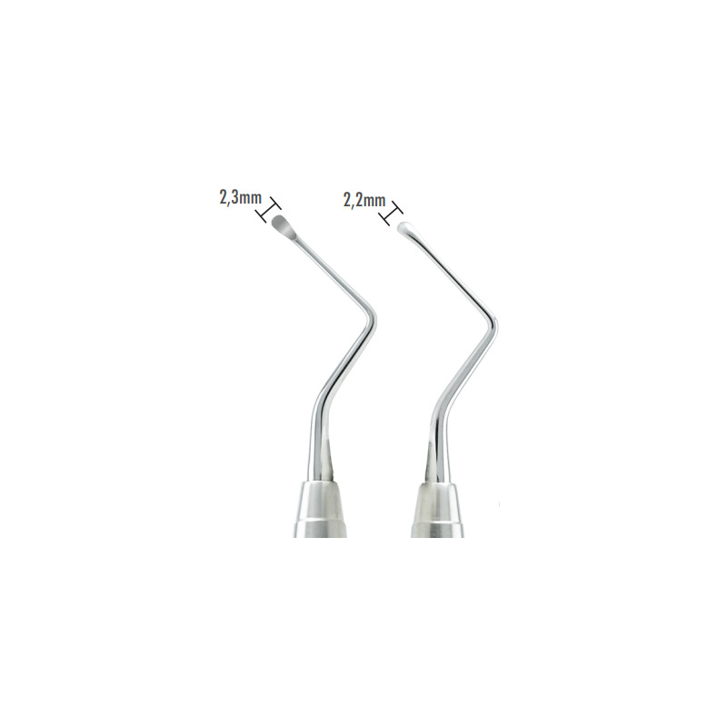 Chirurgická kyreta Lucas 2,2mm LS-Passion