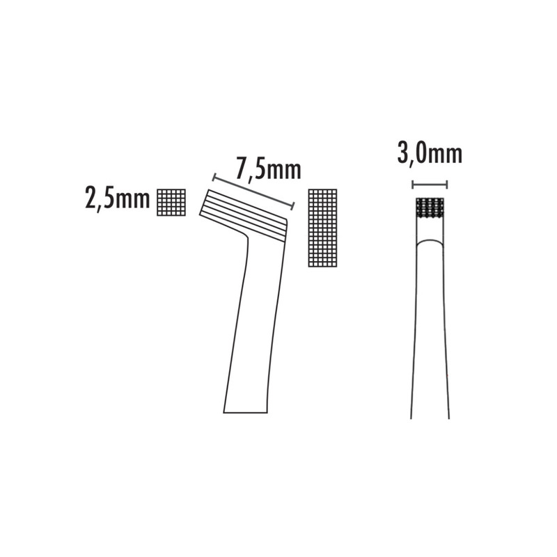 Nástroj pro zatlačování ortodontických kroužků 14,5 cm