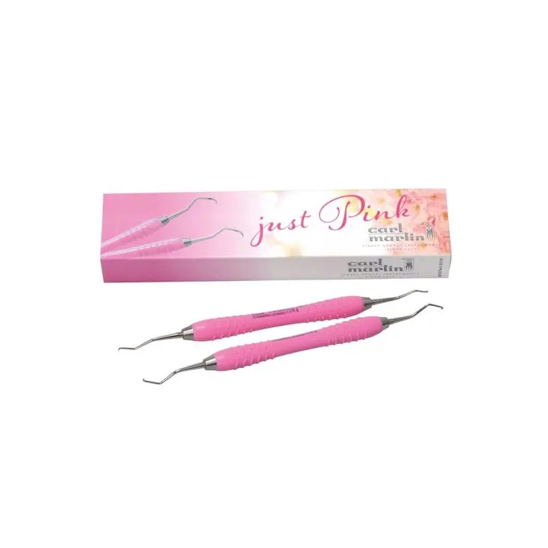 Set na profylaxi silicon LiquidSteel M23 růžová (kyreta a scaler)