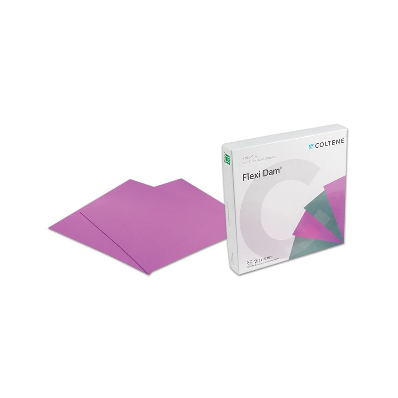 Flexi Dam Hygenic Non Latex fialový (152 x 152mm), 30ks