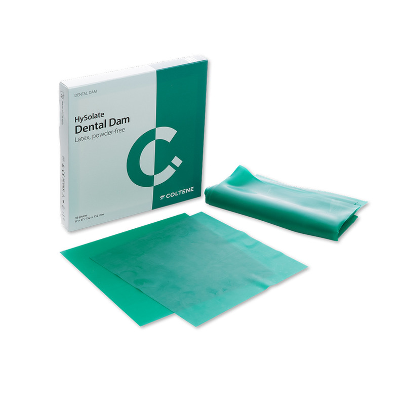 Dental Dam zelené střední 0,2 mm 36 ks (pův kod: COH02147)