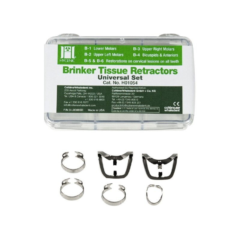 Brinker spony sada HYGENIC® (Tissue Retractors) 6ks