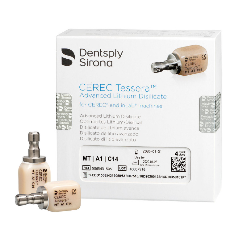 CEREC Tessera MT, A2, C14, 4ks