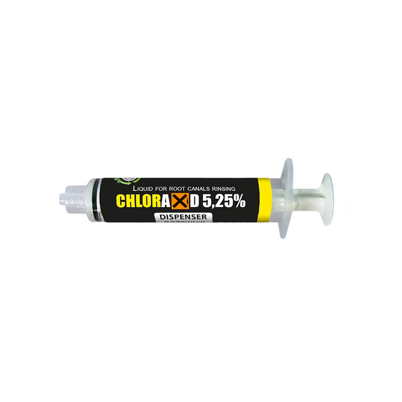 Chloraxid 5,25% stříkačka prázdná 20x5ml Endo-Pack