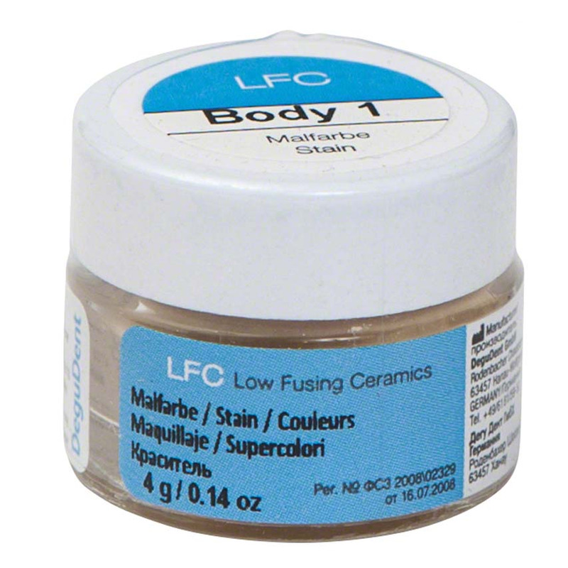 Low Fusing Ceramic LFC Stain 23 Black 4g