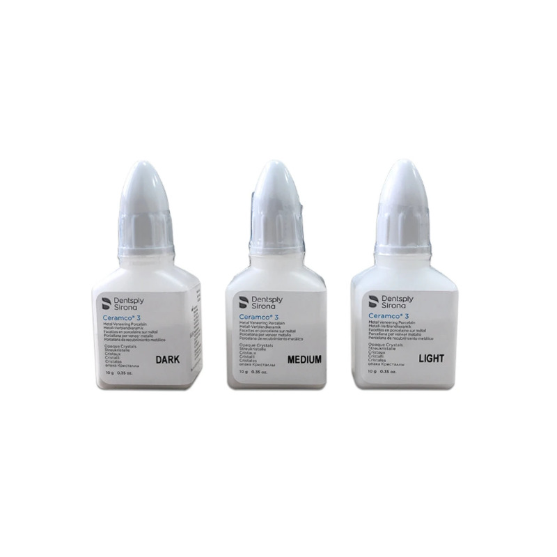 Ceramco 3 krystal posypový white 10g