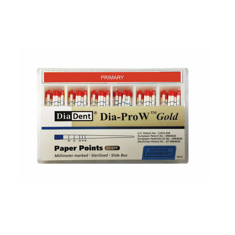 Čepy Papírové Dia-ProW Gold primary, 100ks