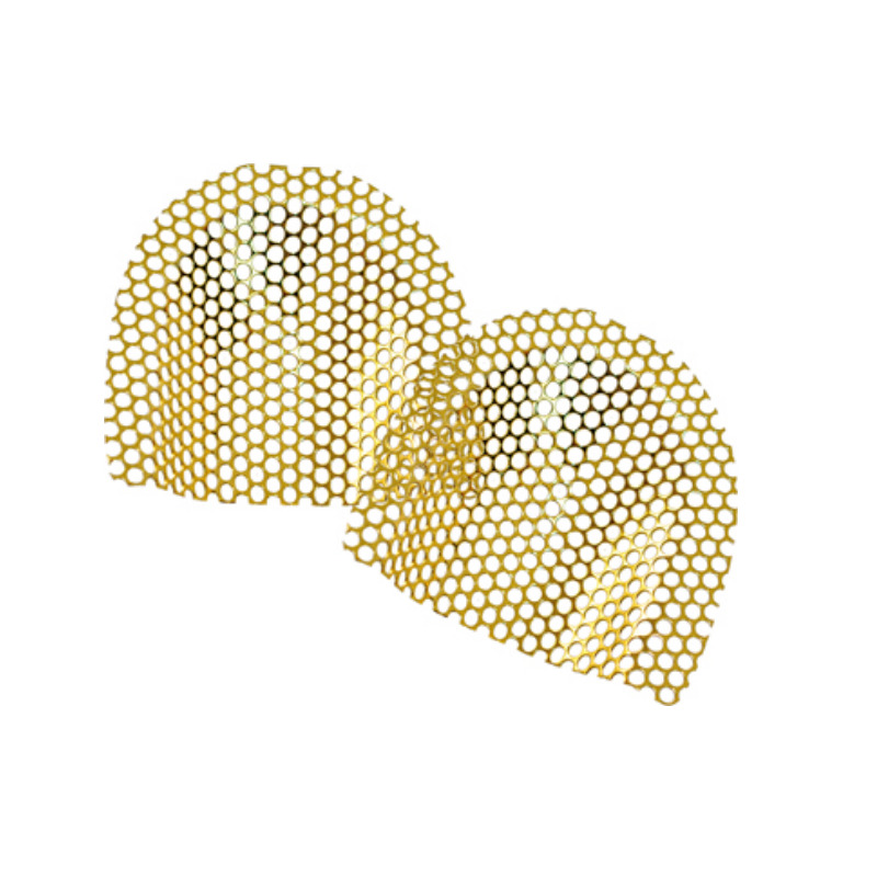 Mřížka zesilovací pozlacená 0,4 mm/10ks/