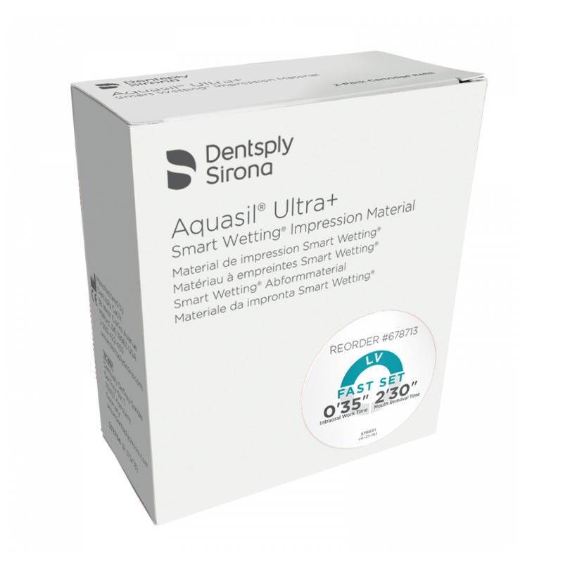 Aquasil Ultra+ LV, rychle tuhnoucí, kartuše 2x 50 ml