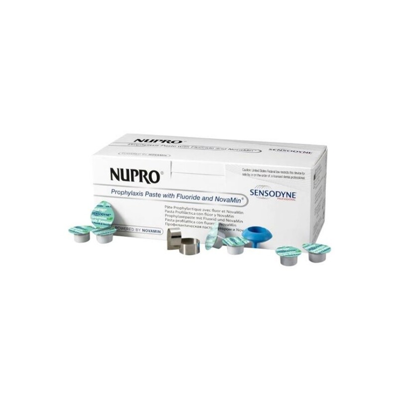 Nupro Sensodyne leštící mint s fluoridy 175x1,9g kalíšky