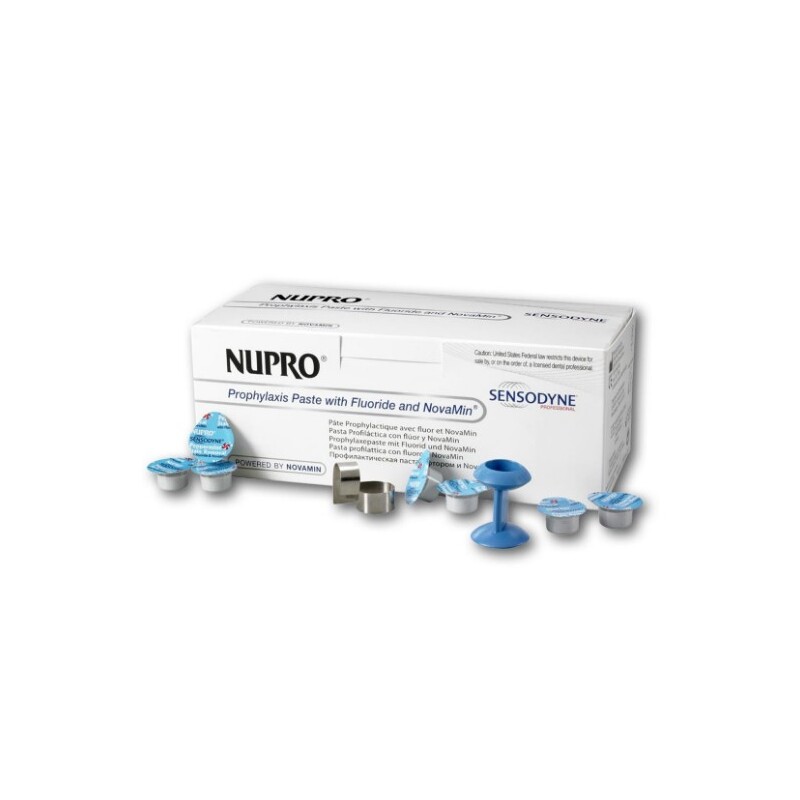 Nupro Sensodyne čistící mint s fluoridy 175x1,9g kalíšky