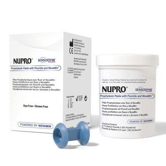 Nupro Sensodyne čistící orange s fluoridy 340g kelímek