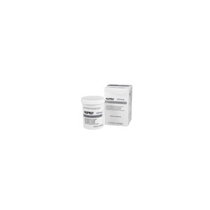 Nupro Sensodyne čistící orange s fluoridy 340g kelímek