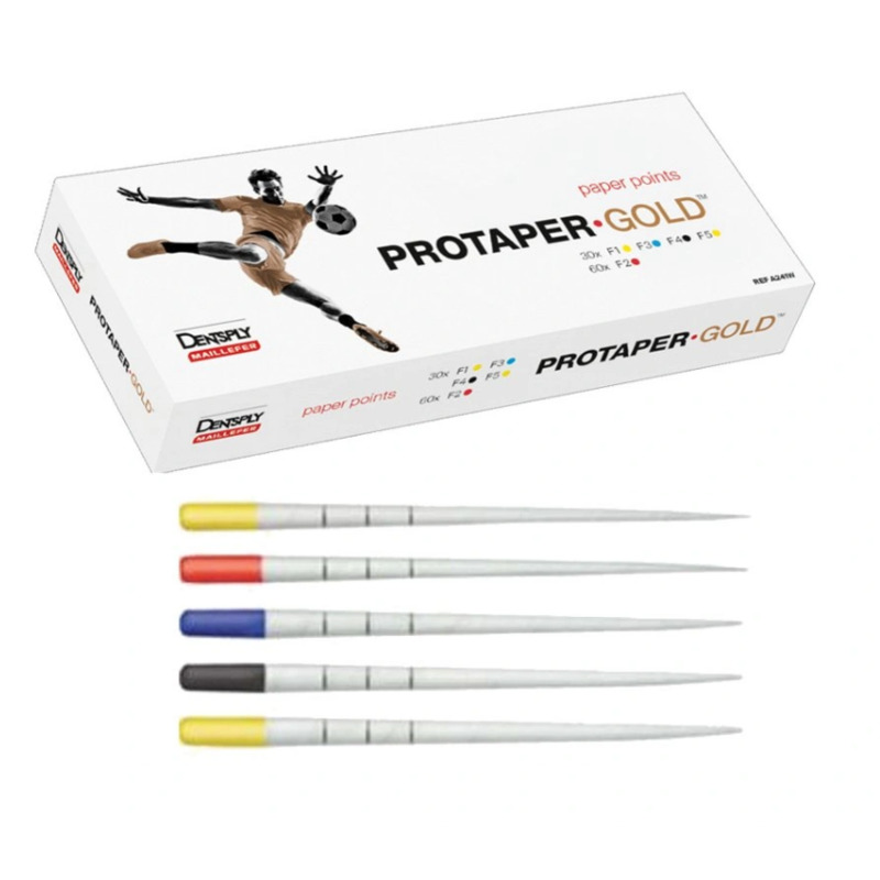 ProTaper papírové čepy  F1 žluté 180ks