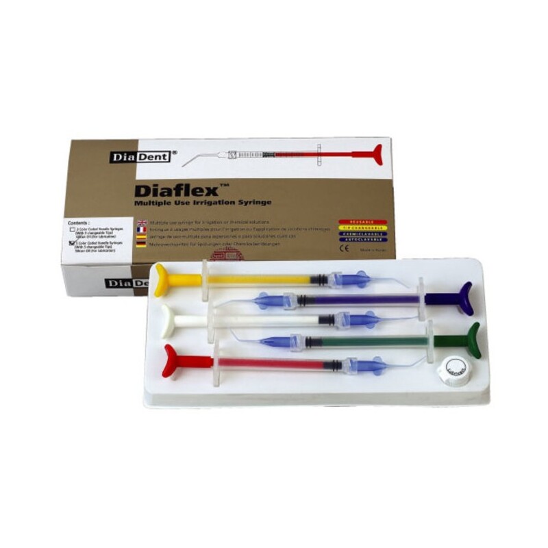 DiaFlex V - Výplachové stříkačky pro výplach kořenových kanálků