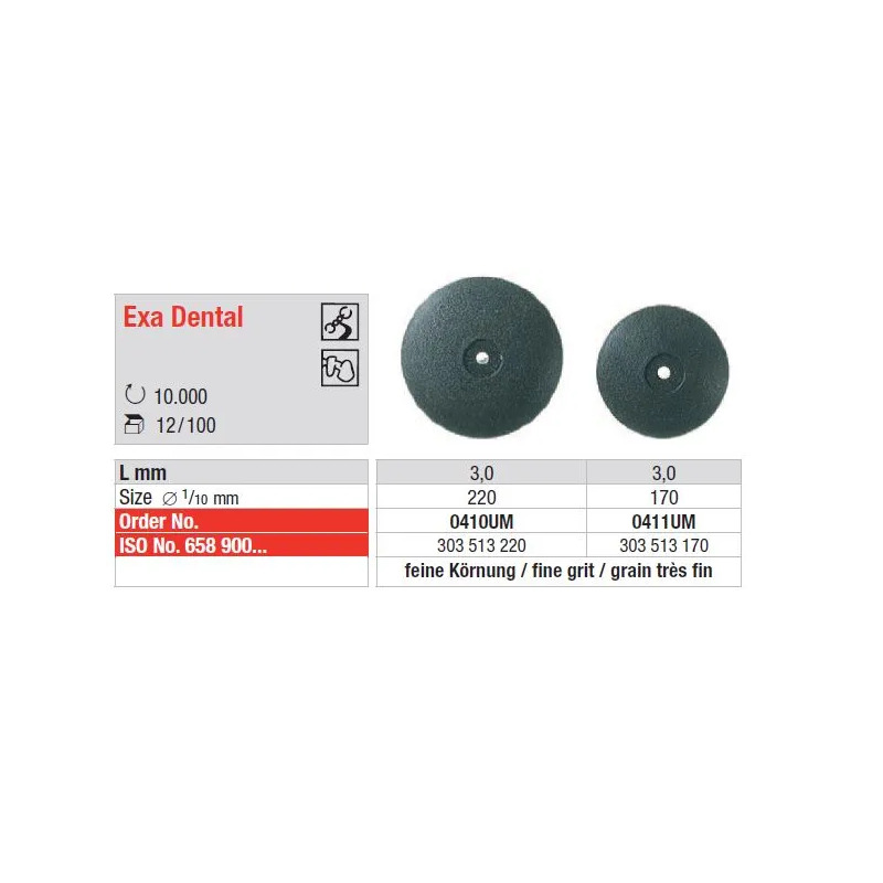 Guma Exa Dental nemont.0411 (12ks/bal)