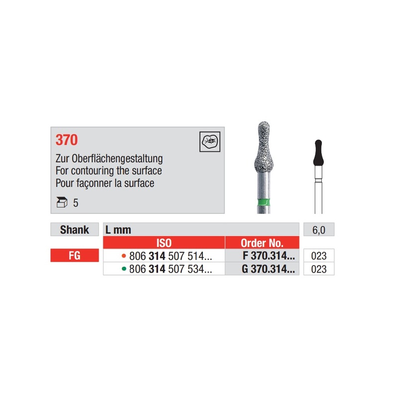 Diamant FG 370.023F (5ks/bal)