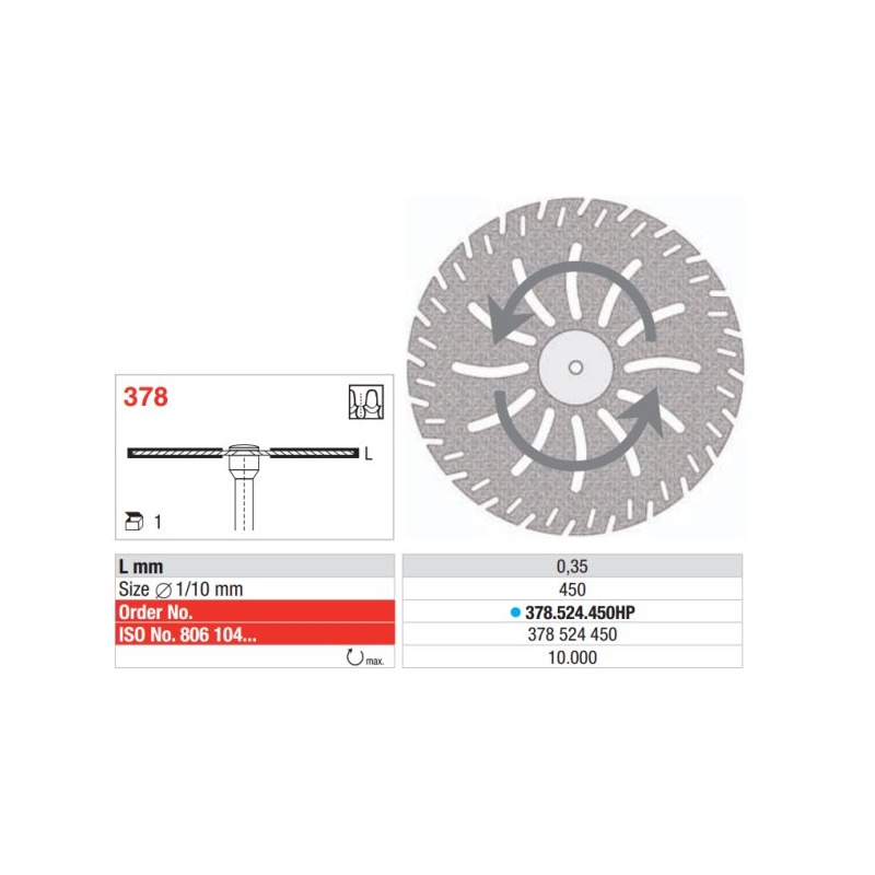 Disk diamantový FL 378.524.450