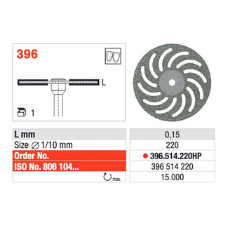 Disk diamantový SF 396.514.220