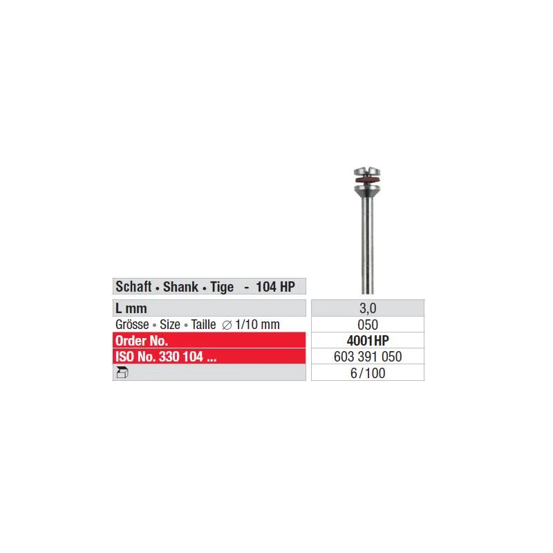 Mandrel  4001  6 ks