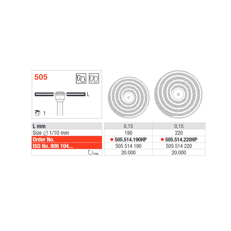Disk diamantový SF Turbo 505.514.190