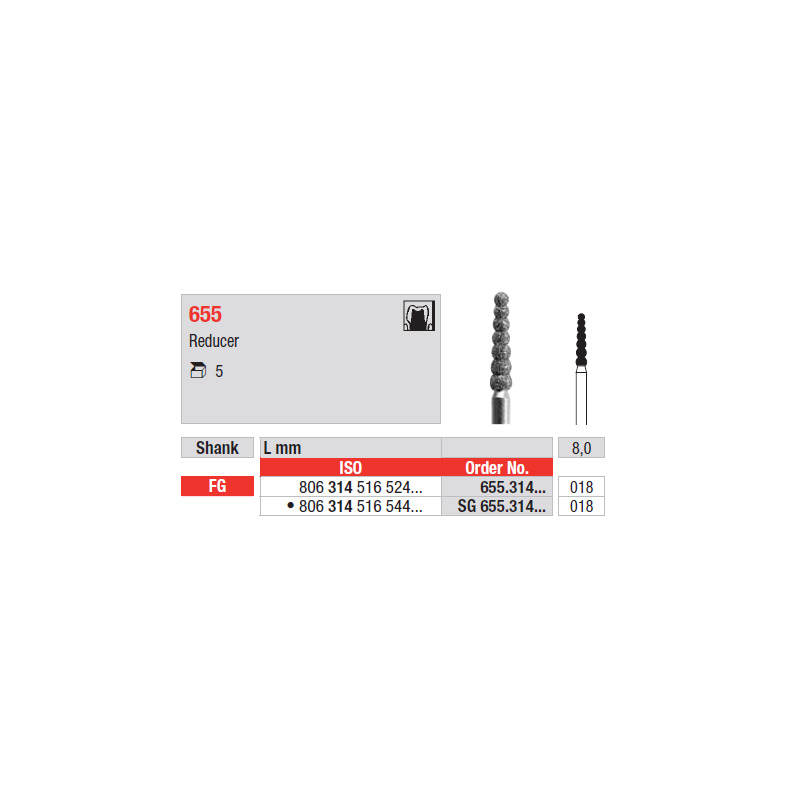 Diamant FG 655.018 (5ks/bal)
