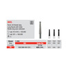 Diamantový brousek tvar 802L 314FG/10mm (5ks/bal)
