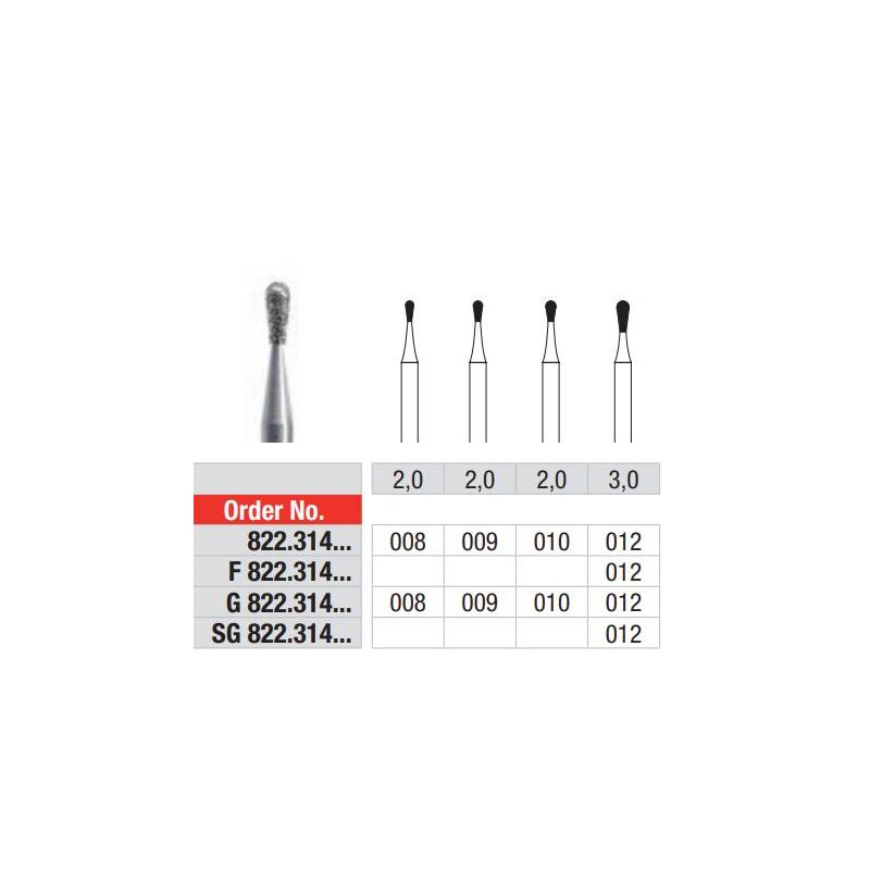 Diamant FG 822.009 (5ks/bal)