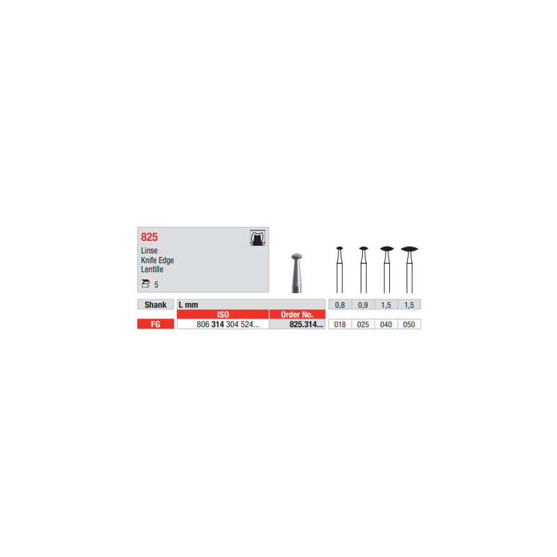 Diamant FG 825.018 (5ks/bal)